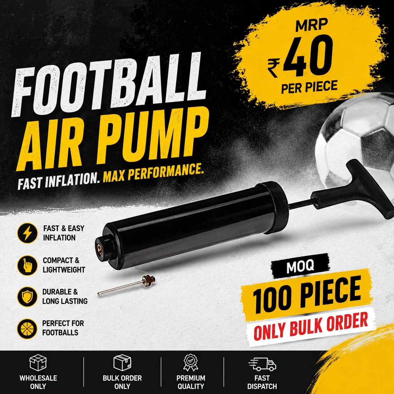 Football Air Pump